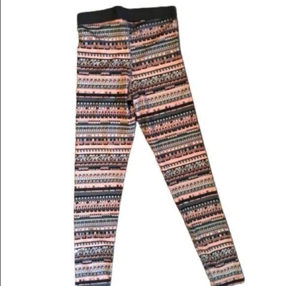 Nike Pro Women Leggings Peach, Black, Gray, White Size M - Picture 4 of 7